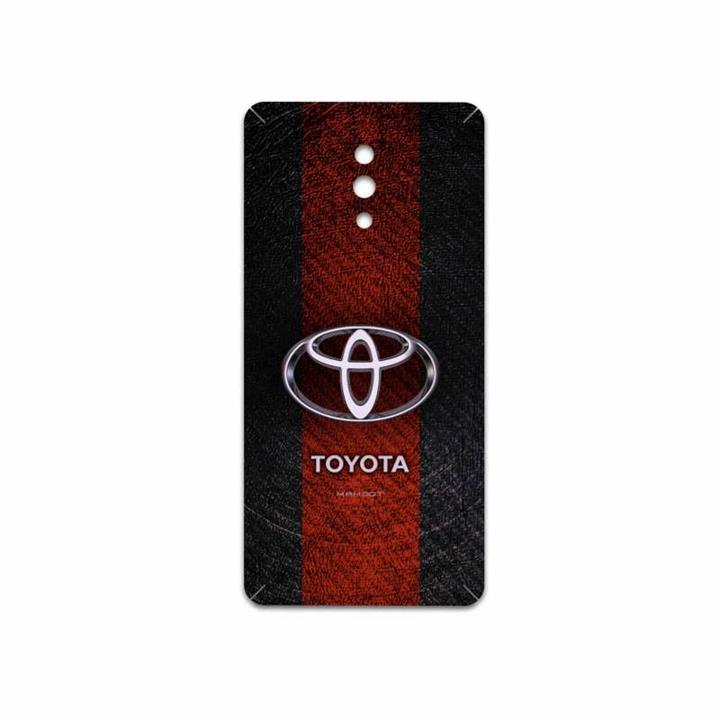 برچسب پوششی ماهوت مدل TOYOTA-Logo مناسب برای گوشی موبایل اپو RENO 10X MAHOOT TOYOTA-Logo Cover Sticker for Oppo RENO 10X